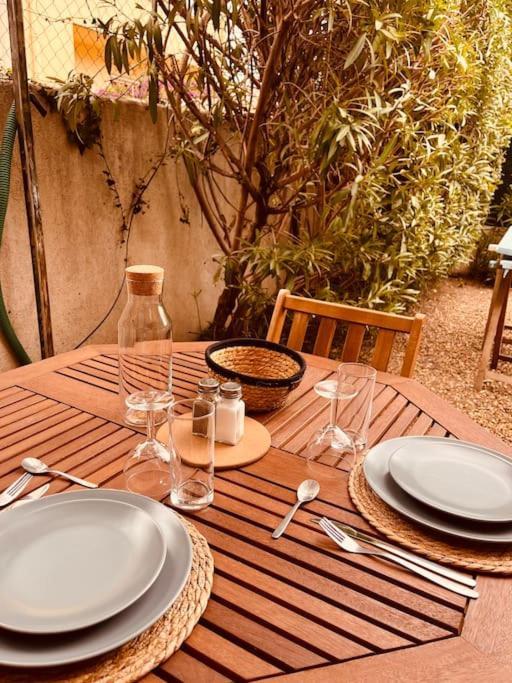 Studio Jardin Privatif 300M De La Plage Sainte-Maxime Exteriör bild